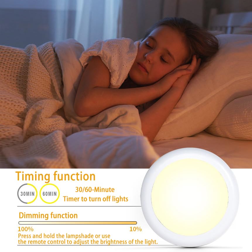 Sakerplus Battery Powered Night LED Light