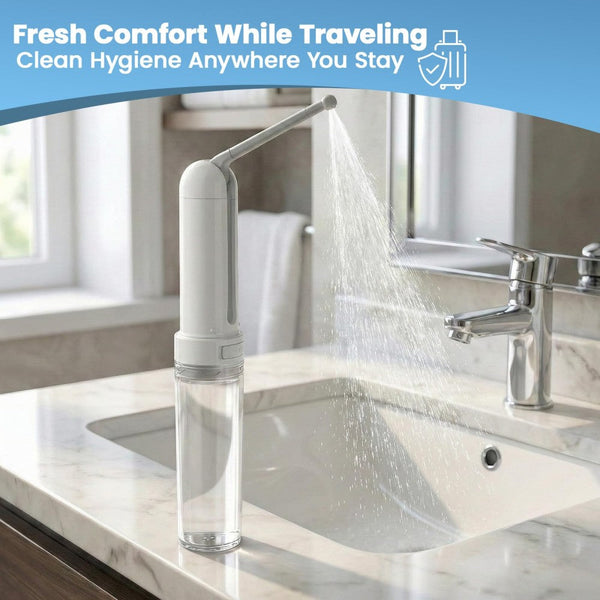 Sakerplus® Portable Rechargeable Electric Travel Bidet Sprayer