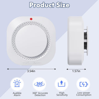 Sakerplus® Battery Operated Photoelectric Smoke Detector