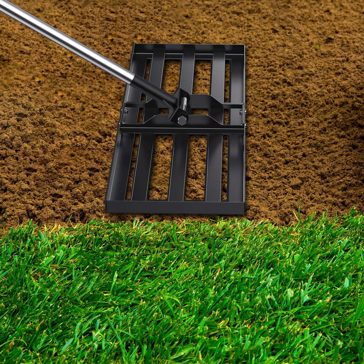 Sakerplus Lawn Leveling Rake