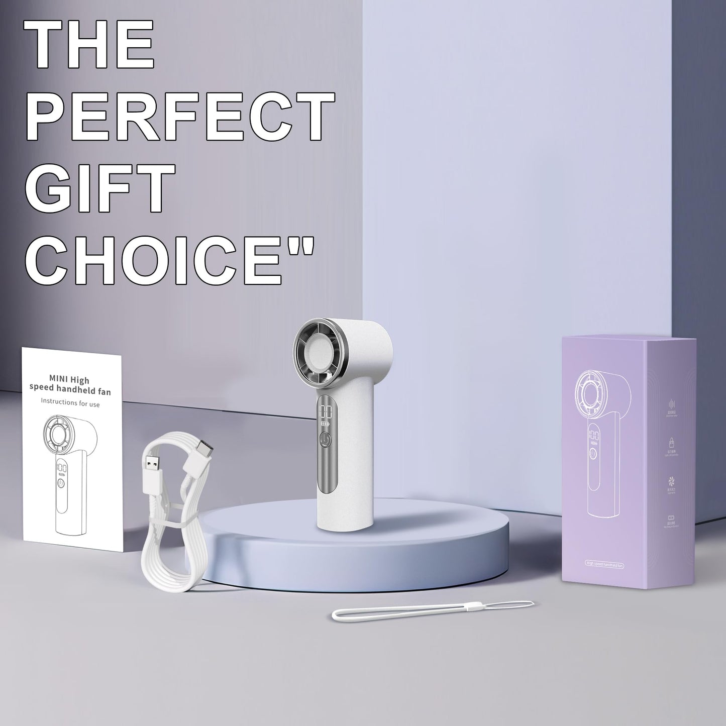 Sakerplus Portable Mini Handheld Fan