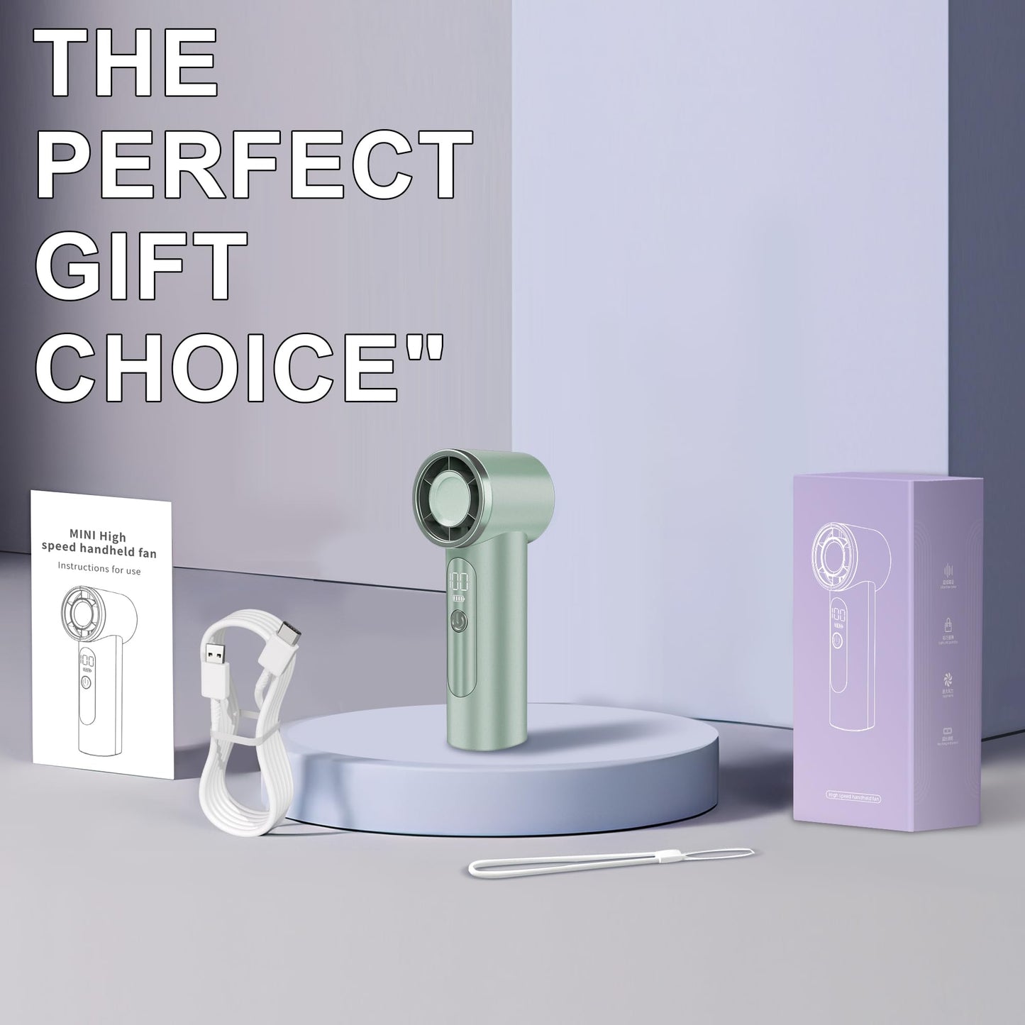 Sakerplus Portable Mini Handheld Fan