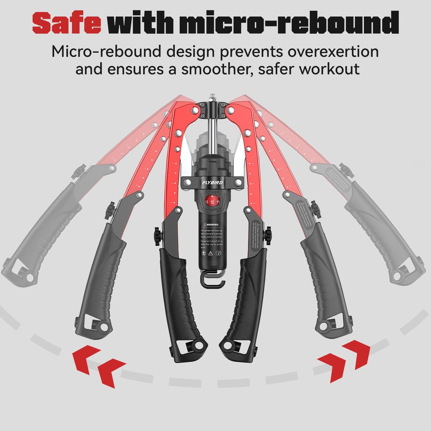 Sakerplus® Adjustable Hydraulic Arm Exerciser