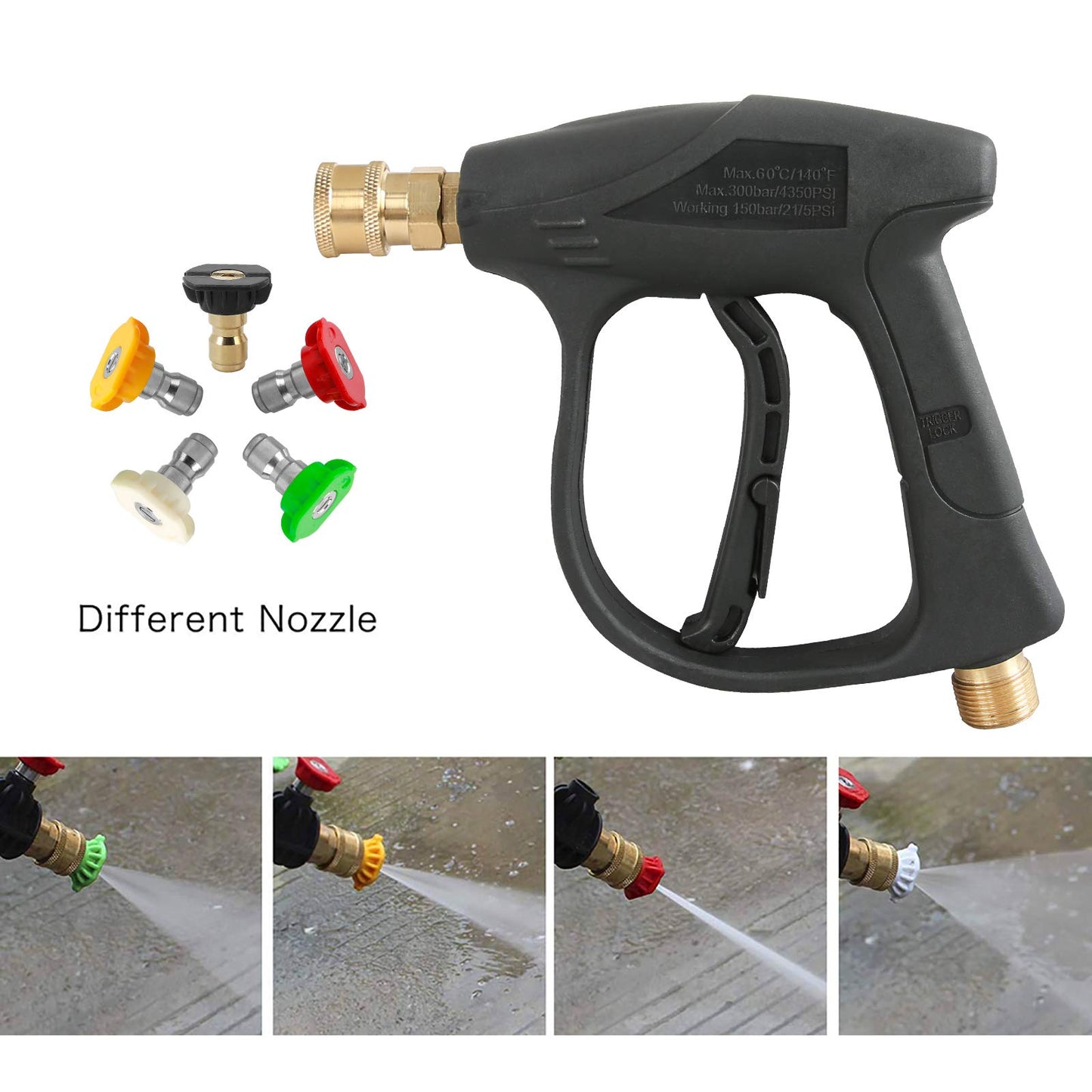 Sakerplus High Pressure Washer Gun