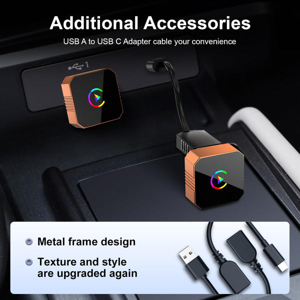 Sakerplus® Wireless Carplay Adapter Upgrade