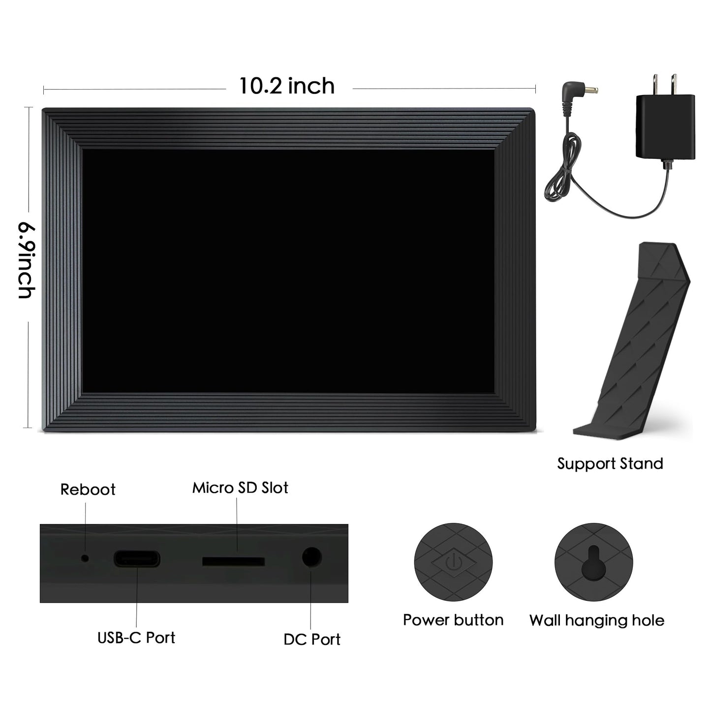 Sakerplus®  Digital Picture Frame