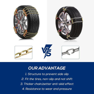 Sakerplus® Snow Chains For Car Tires