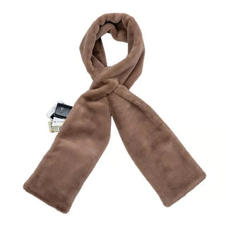 Sakerplus® Faux Fur Scarf With Hidden Pocket