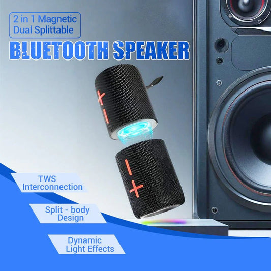 Sakerplus 2 In 1 Magnetic Bluetooth Speaker