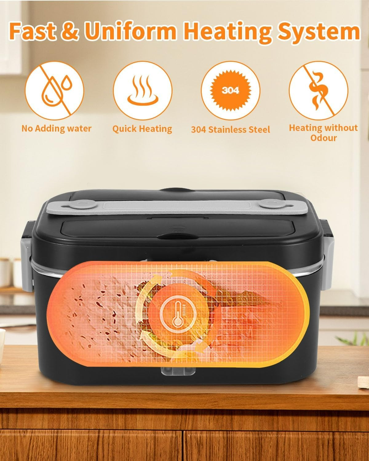 Sakerplus® 3 In 1 Electric Lunch Box