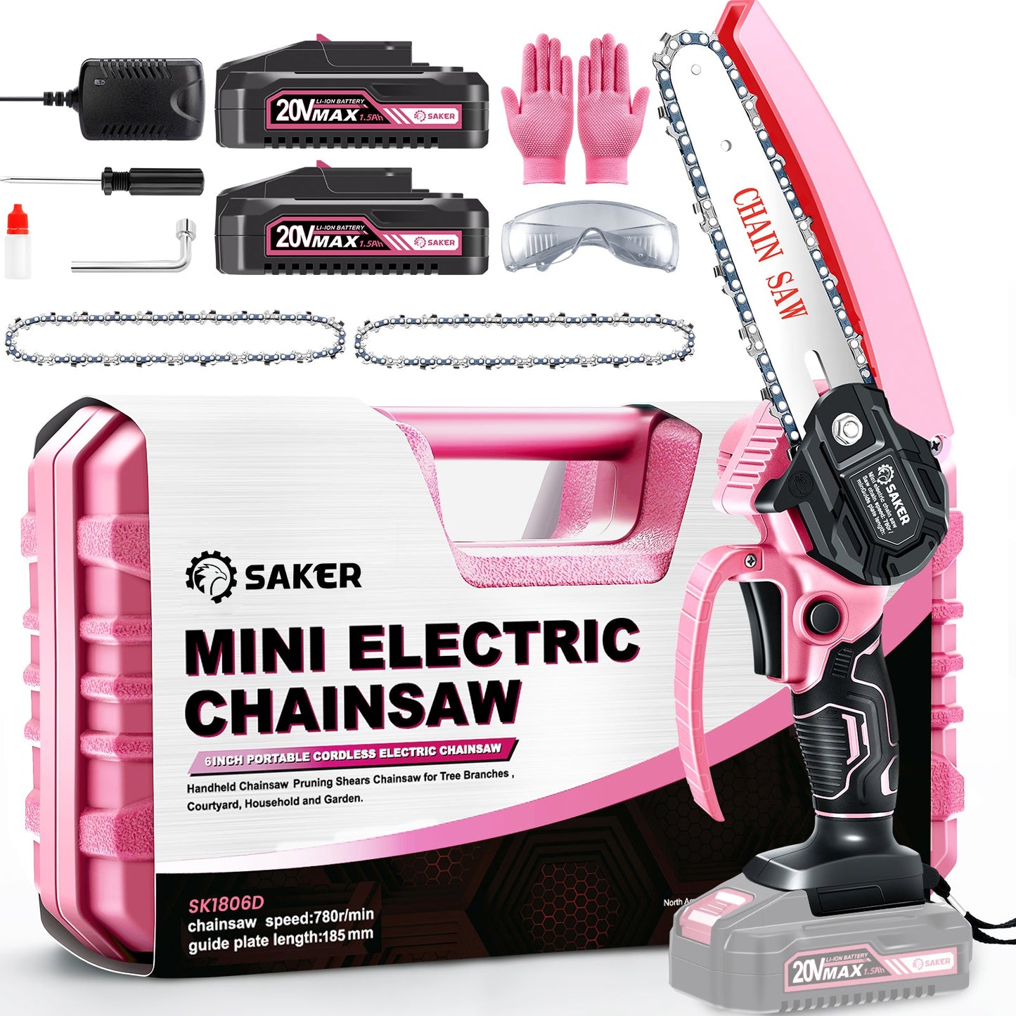 Saker® Mini Electric Chainsaw