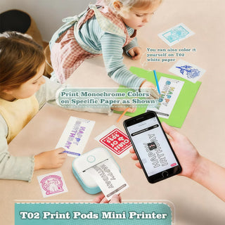 Sakerplus® Portable Mini Thermal Printer For Students