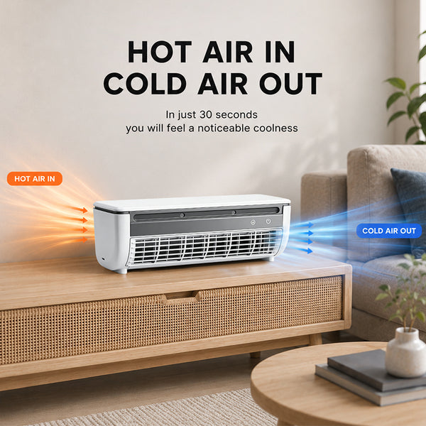 Sakerplus® Portable Wireless Wall Mounted Air Conditioner