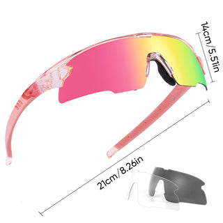 Sakerplus® Lightweight Polarized Sports Sunglasses