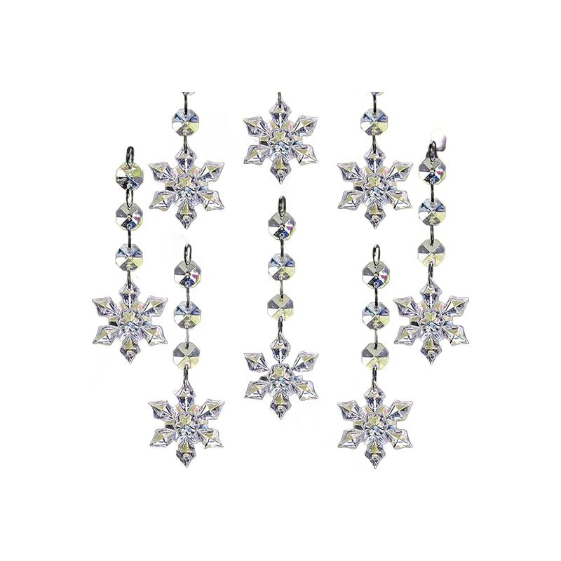 Sakerplus® Acrylic Crystal Christmas Ornaments