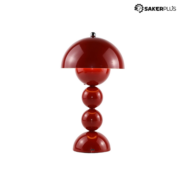 Sakerplus® Vintage Cream Triple-Globe Touch Table Lamp