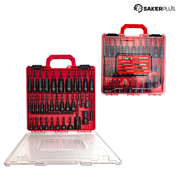 Sakerplus® Magnetic Impact Nut Driver Set