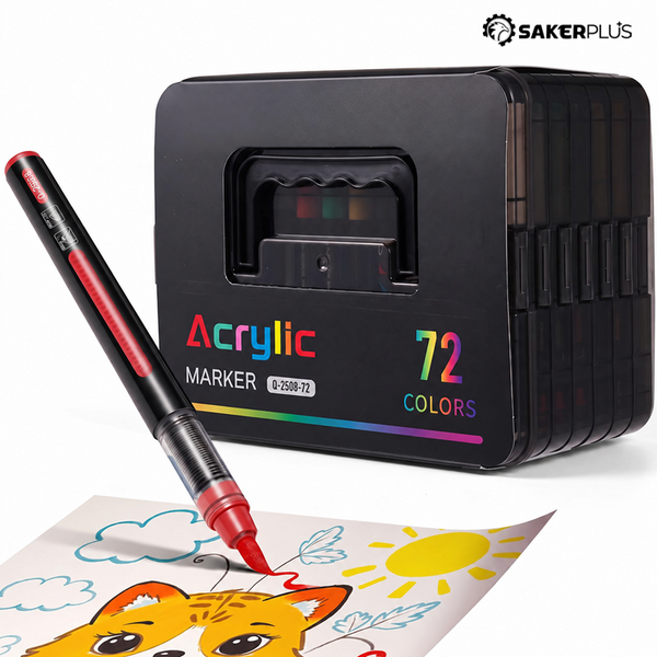 Sakerplus® Acrylic Paint Marker Pen Set