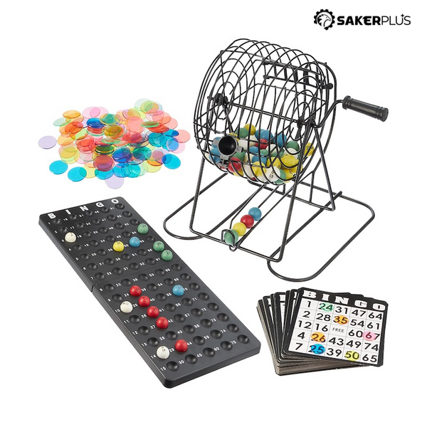 Sakerplus® Deluxe Bingo Game Set For Groups