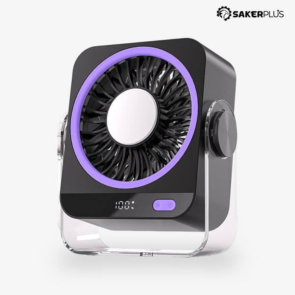 Sakerplus® Aless™  New Semiconductor Cooling Desktop Fan