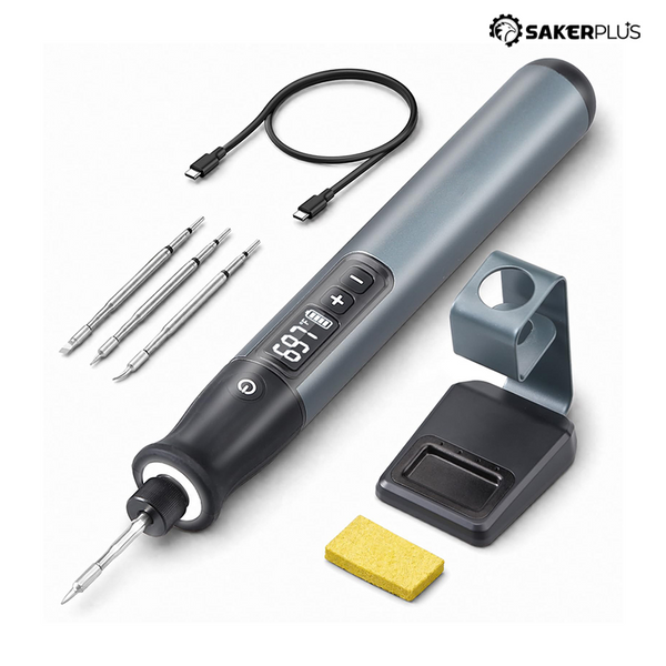 Sakerplus® Professional Cordless Digital Soldering Iron