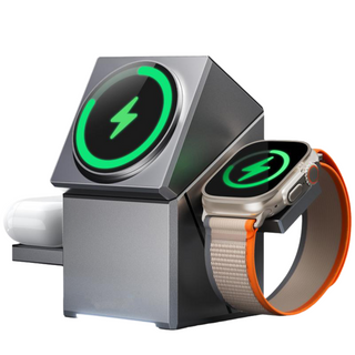 Sakerplus 3 in 1 Charging Station for Apple