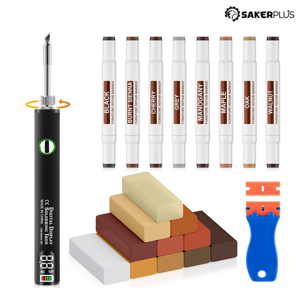 Sakerplus® Laminate Wood Floor Repair Wax Kit