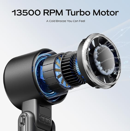 Sakerplus® Portable Handheld Turbo Cooling Fan