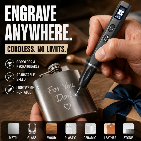 Sakerplus® Portable Two-Speed Mini Engraving Pen