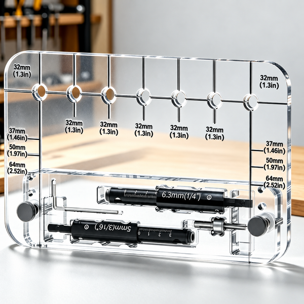 Sakerplus® Precision Shelf Pin Drilling Jig