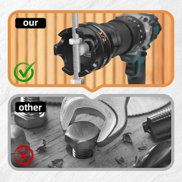 Sakerplus® Threaded Rod Nut Runner Attachment