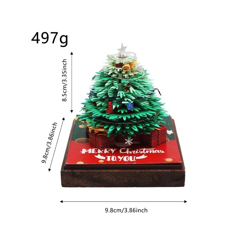 Sakerplus® 3D Paper Sculpture Desk Calendar