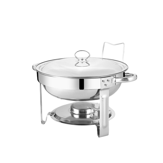 Sakerplus® Round Stainless Steel Chafing Set