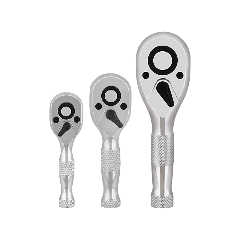 Sakerplus® Stubby Ratchet Set with Reversible Head