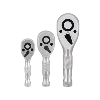 Sakerplus® Stubby Ratchet Set with Reversible Head