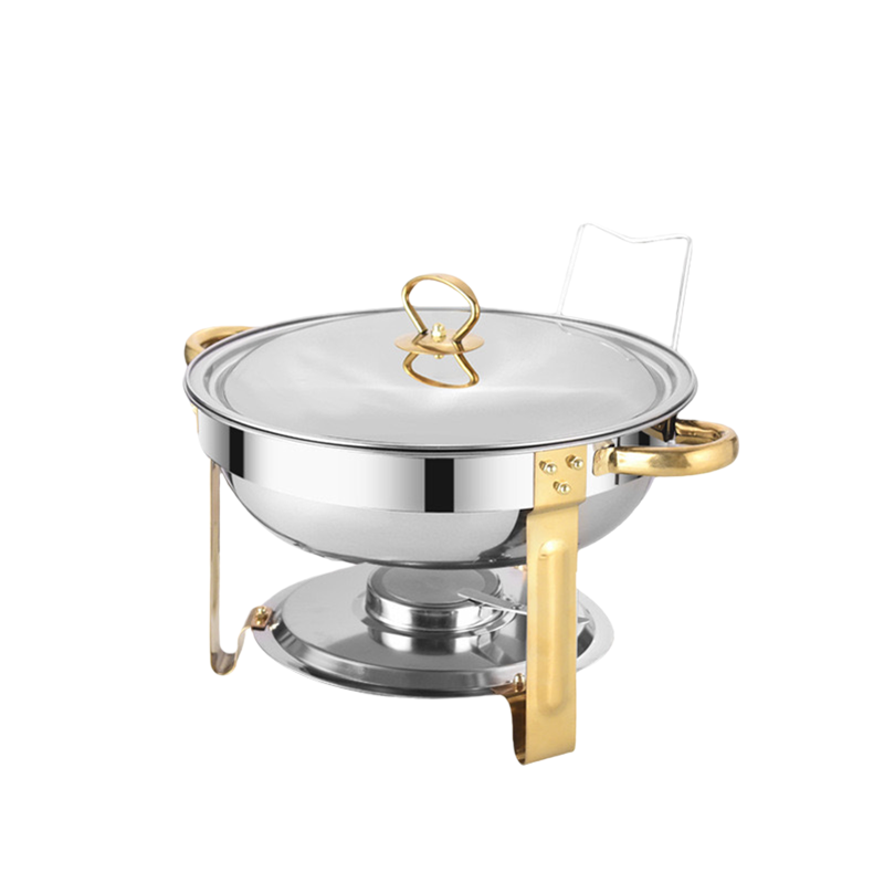 Sakerplus® Round Stainless Steel Chafing Set