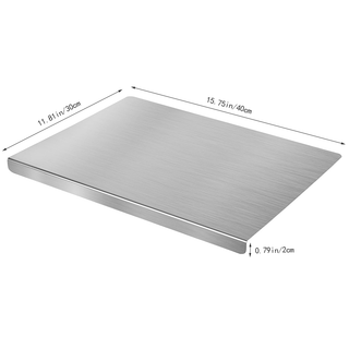 Sakerplus® Stainless Steel Kitchen Cutting Board