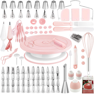 Sakerplus® Cake Decorating Turntable Supplies Kit