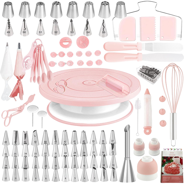 Sakerplus® Cake Decorating Turntable Supplies Kit