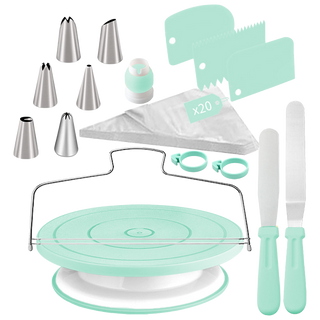 Sakerplus® Cake Decorating Turntable Supplies Kit