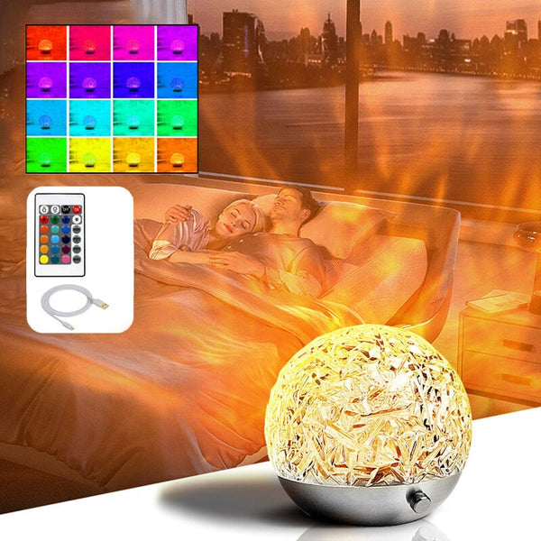 Sakerplus® Water Wave Dynamic Projection Atmosphere Lamp