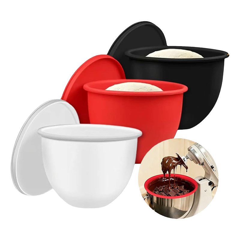 Sakerplus® Silicone Bowl Liners With Lids