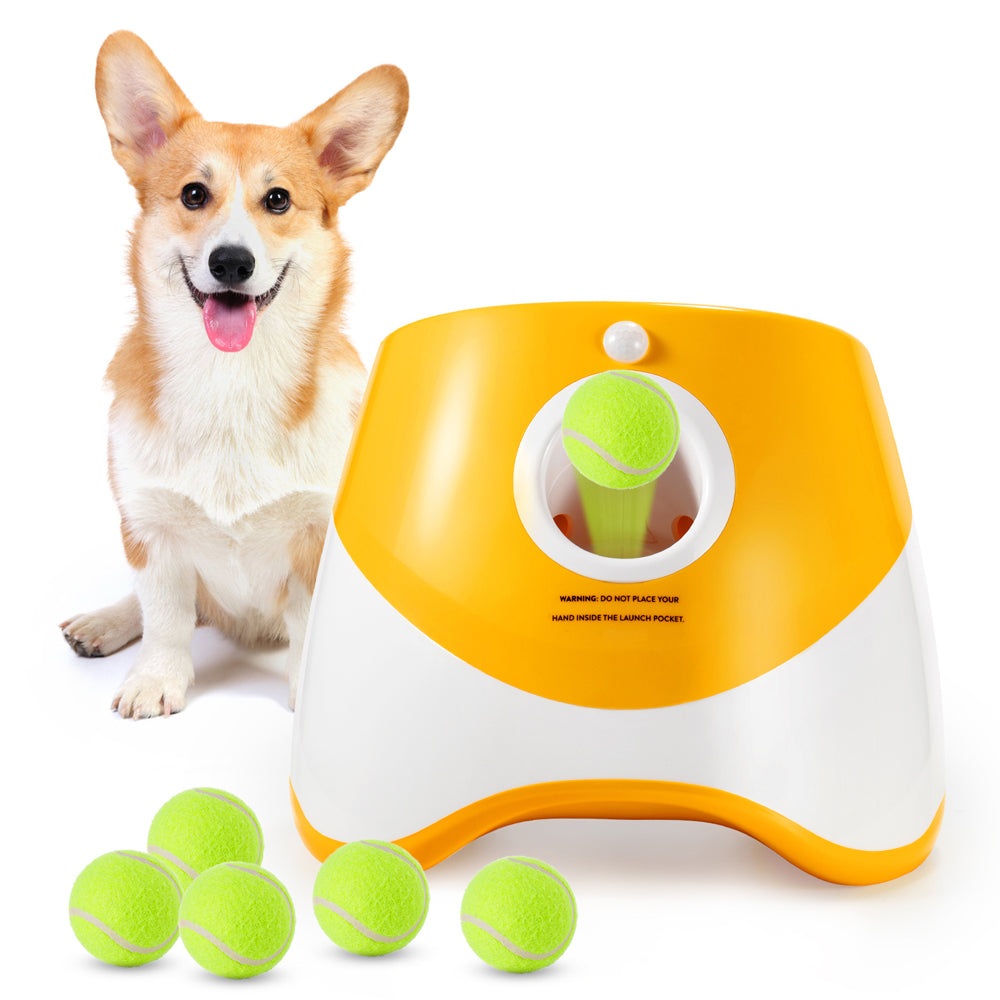 Sakerplus® Automatic Dog Ball Launcher Toy