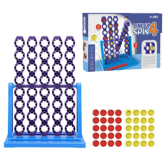 SAKER® 4 In A Line Spin Game