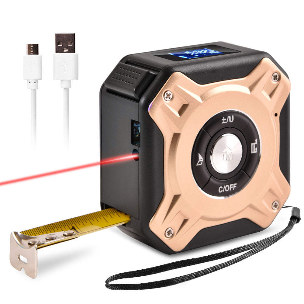 SAKER® Laser Tape Measure 40M