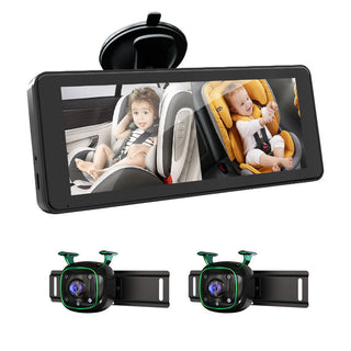 Sakerplus Baby Car Monitor with Dual Cameras