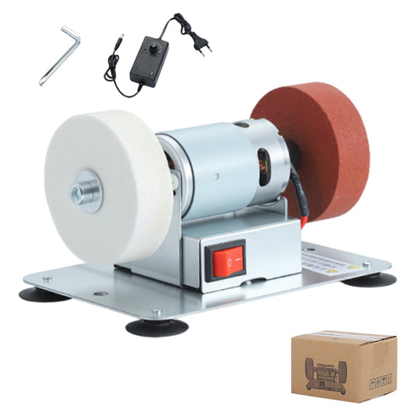 Sakerplus® Electric Knife Sharpener With Dual Grinding Wheels And Variable Speed