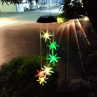 Solar Sea Urchin Wind Chime Light
