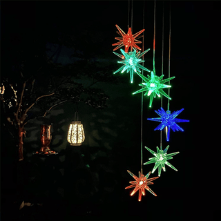 Solar Sea Urchin Wind Chime Light