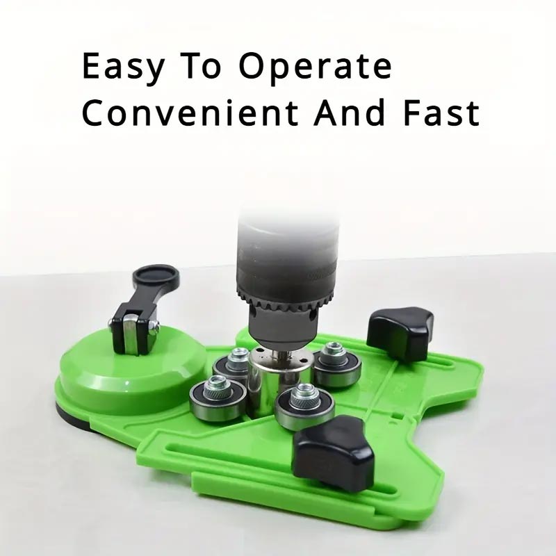 Saker Adjustable Drill Bit Hole Saw Guide Jig